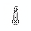 Rapid heat up icon